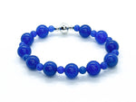 Blue Onyx "Rolling Stones" Bracelet