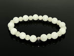 Hetian White Jade "Rolling Stones" Bracelet