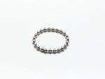 925 Sterling Silver Beaded Ring for Women Size-5-6-7-8