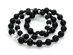 Black Onyx "Rolling Stones" Necklace