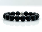 12mm Black Onyx "Zodiac" Bracelet