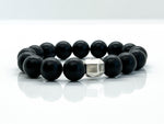 12mm Black Onyx "Zodiac" Bracelet