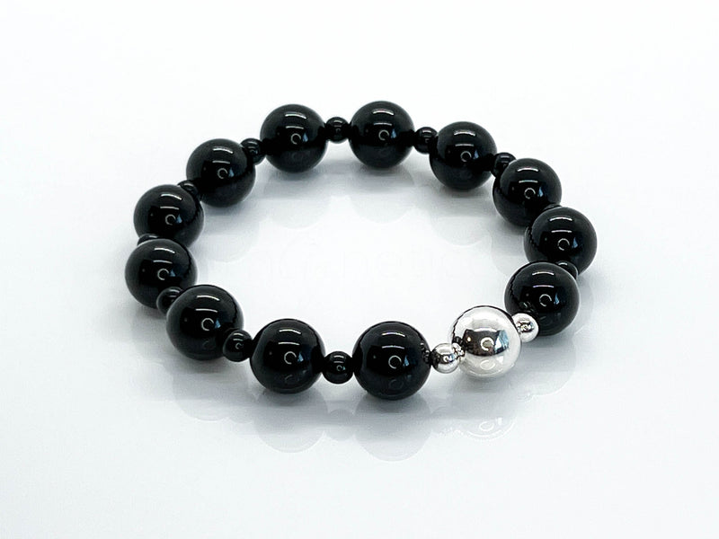 Black Onyx  "Rolling Stones" Bracelet