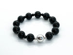 Black Onyx  "Rolling Stones" Bracelet