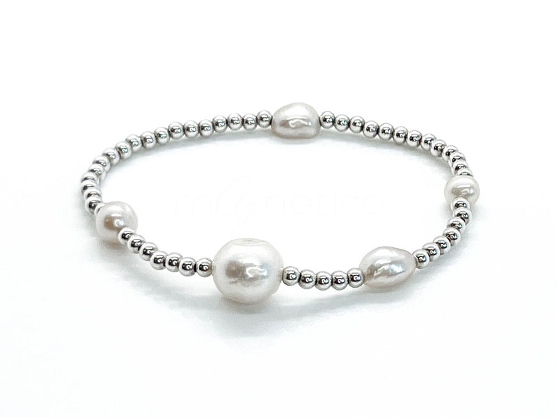 Pearl Bracelets | Bracelets – Silver Rain Silver