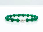 Green Onyx "Rolling Stones" Bracelet