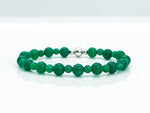 Green Onyx "Rolling Stones" Bracelet