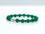 Green Onyx "Rolling Stones" Bracelet