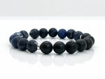 Sodalite + Lava Rock Bracelet