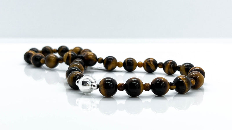 Tiger's Eye "Rolling Stones" Necklace