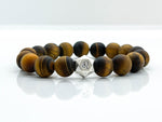 12mm Tiger's Eye "Zodiac" Bracelet